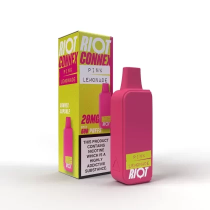 Riot Connex Pink Lemonade Capsule - Nicotine Strength#20mg>10mg (A3484A)
