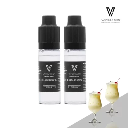 Vapoursson e-Liquid – Pinacolada 0mg 10ml Bottle x 2 Pack | Cigee