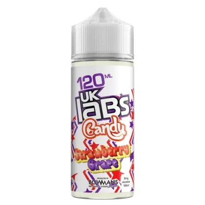 STRAWBERRY GRAPE E LIQUID BY UK LABS – CANDY 100ML 70VG