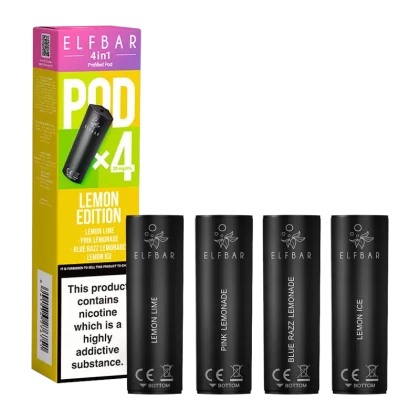 Lemon Edition Elfbar 4in1 Pods - Ecigwizard