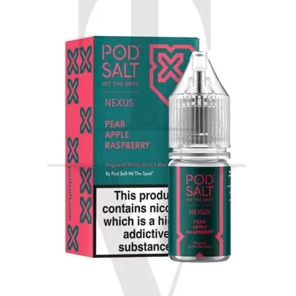 POD SALT NEXUS PEAR APPLE RASPBERRY NIC SALT E-LIQUID