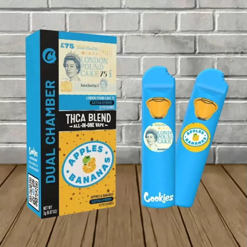 Cookies THCa Blend AIO Dual Chamber Disposable Vape