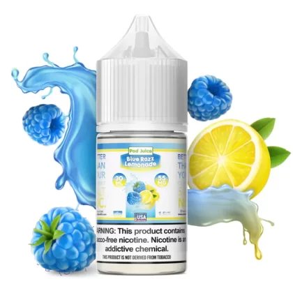 Pod Juice – Blue Razz Lemonade 30ml - Vapebazaar Pk