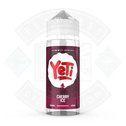 Yeti Summit Series – Cherry Ice 0mg 100ml Shortfill - Ecigdepot