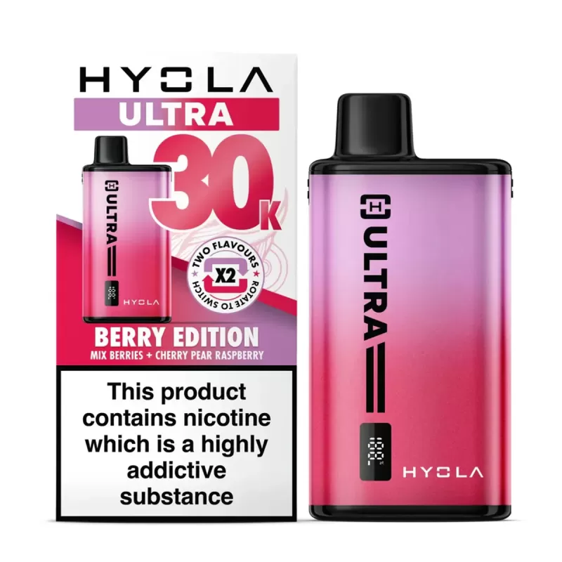 Hyola Ultra 30K Prefilled Pod Kit - Blackberry Edition - Image 2