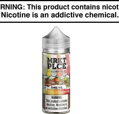 ICED FUJI PEAR MANGOBERRY BY MRKT PLCE 100ML - Vapejuice