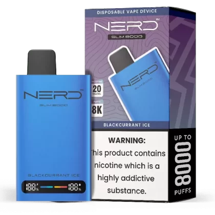 Nerd Slim 8000 Disposable Vape Device Kit