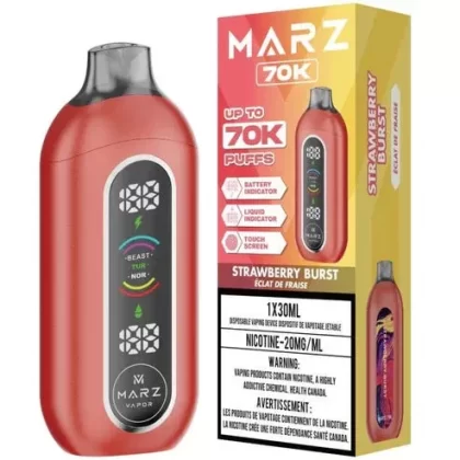 Marz Disposable 70K Puffs – Strawberry Burst