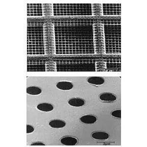 Ultrathin Carbon on Quantifoil®, Orthogonal Array of 2µm Diameter Holes with about 2µm Separation – (R 2/2) - 200 Mesh, 300 Mesh; Copper, Gold; pkg/10, pkg/100