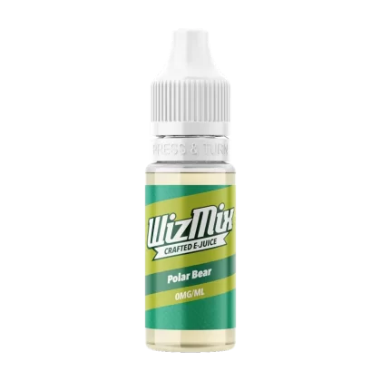 WizMix Polar Bear - 10ml - Vape Product, Vape Product (C6E6AA)