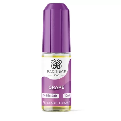 Bar Juice 5000 Grape Nic Salt E-Liquid - 10mg