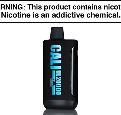 CALI TURBO UL20K DISPOSABLE VAPE – 20,000 PUFFS - Baja Blast, Blueberry Watermelon (Black Series)