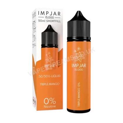 Imp Jar Triple Mango E-Liquid Shortfill - Vapestreams Co