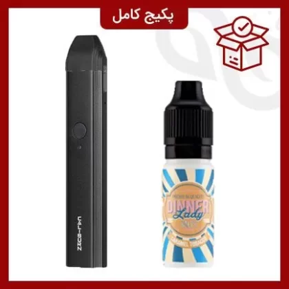 Uwell Caliburn - Uwell Caliburn 2 Caliburn 1.4ohm Micro USB Dinnerlady Tobacco Caramel 10ml 20mg; Vape Product