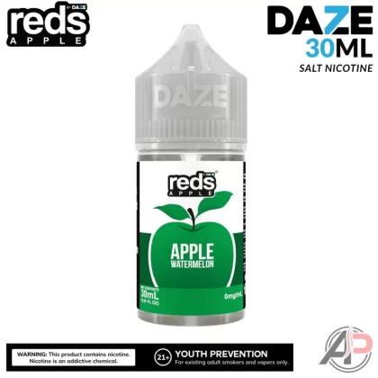 7 Daze Reds Apple Watermelon Salt Nicotine 30mL