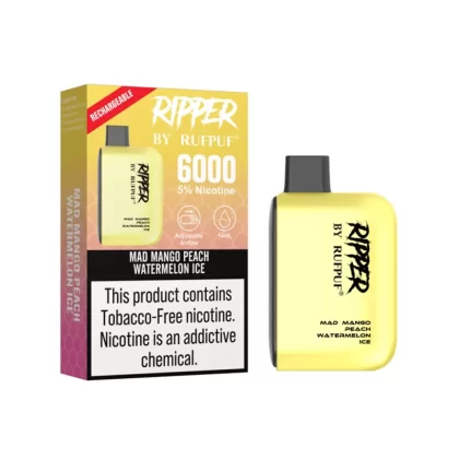 Mad Mango Peach Watermelon Ice – 6000Puffs