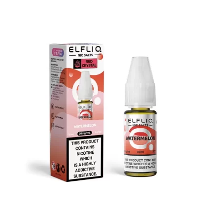 Elf Bar ElfLiq x Crystal Watermelon 10ml Nic Salt E-Liquid