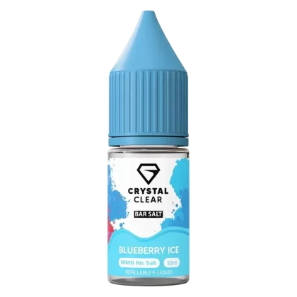 Crystal Clear Blueberry Ice Nic Salt 10ml