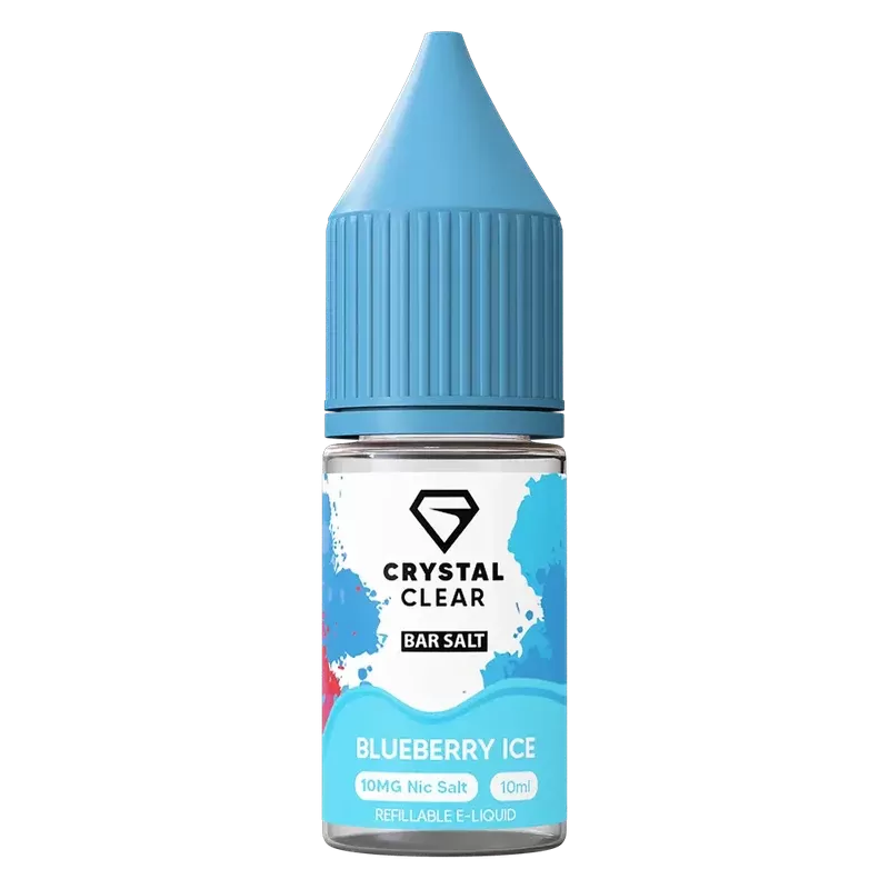 Crystal Clear Blueberry Ice Nic Salt 10ml