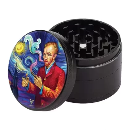 V Syndicate “Smoky Night” 4 Piece SharpShred Grinder