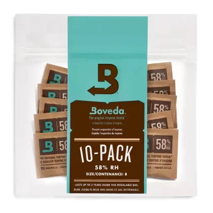 Boveda Humidity Pack 8g – 58% 10pk - Vape Store