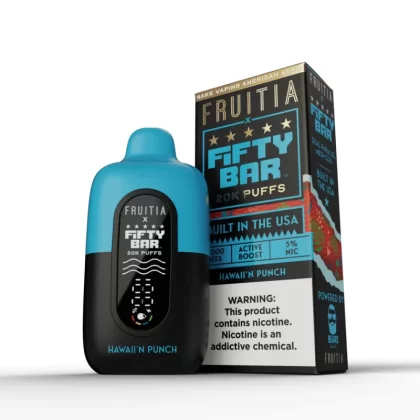 Fruitia X Fifty Bar 20K - White Cherry Slushie