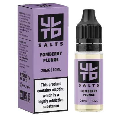 Pomberry Plunge ULTD Nic Salt E-Liquid – 10ml