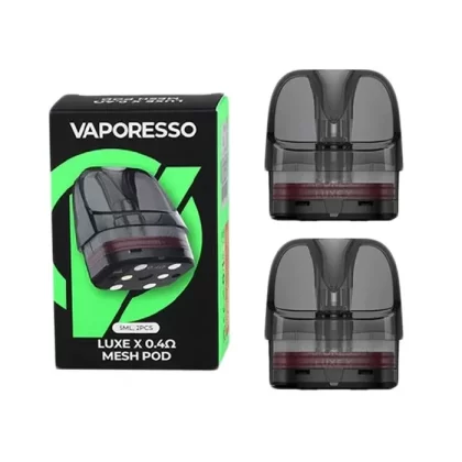 Vaporesso Luxe X Mesh Pod 5mL 2-Pack - 0.4ohm (767E64)