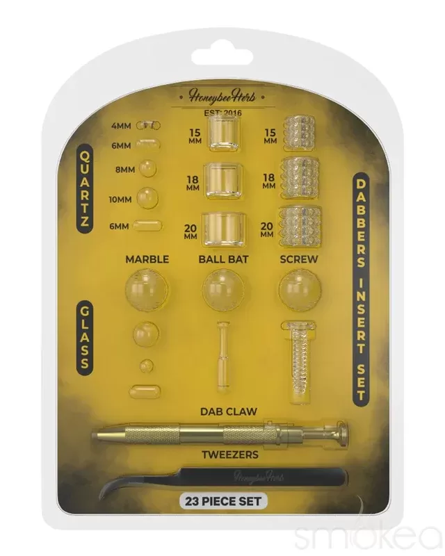 Honeybee Herb Dab Insert Accessory Set - Ejuicewarehouse