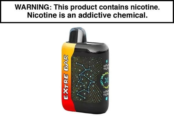 Extre Bar Turbo X 30K Puffs Disposable Vape – 18mL - Blue Ranch Burst, Blue Razz Ice (27C5EF) - Image 2