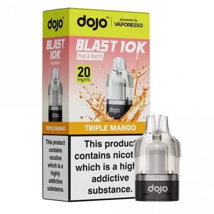 Dojo Triple Mango Blast 10k Prefilled Pods