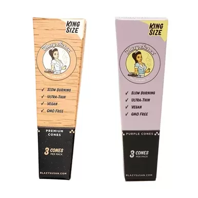 Blazy Susan King Size Cones (3ct/21pk)