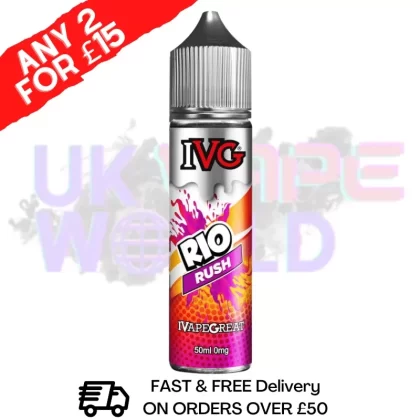 Rio Slush IVG Shortfill Juice 50ML Eliquid – CLASSICS RANGE