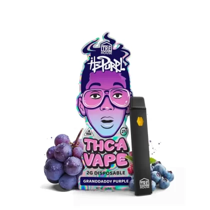 Tre House ItsPurple THC-A Vaporizer – 2000mg