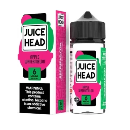 Juice Head Apple Watermelon 100ml E-Juice - Eliquidsupply