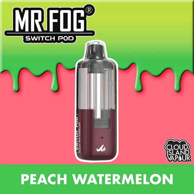 MR FOG SWITCH POD Pod Pack – Peach Watermelon