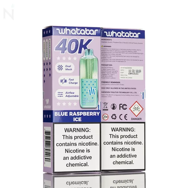 Whatabar Linko 40000 Puffs Disposable - Strawberry Cheesecake - Image 3