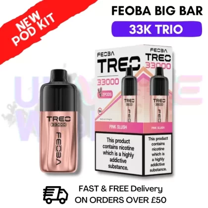 Pink Slush Feoba Treo 33K Puff Pod Kit