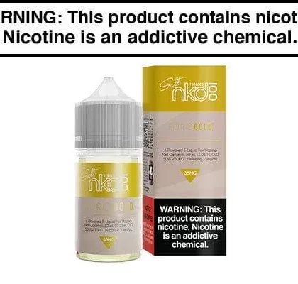 EURO GOLD BY NAKED SALT 30ML - Vapejuice