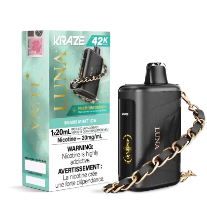 Kraze Luna 42K Miami Mint Ice Disposable Vape