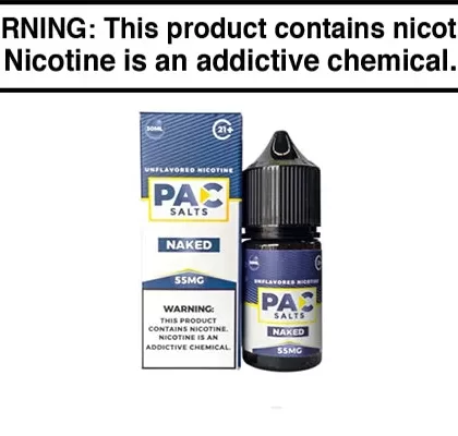 NAKED BY PAC SALTS 30ML