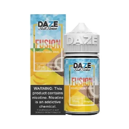 Strawberry Banana Apple Iced 7 Daze Fusion TFN Salt Nic E-Juice 30ml