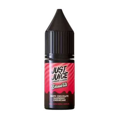 White Chocolate Raspberry Cheesecake Nic Salt by Just Juice Dessert - Ecigwizard