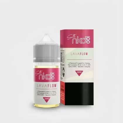 Lava Flow SALT – Naked 100 – 30mL Made in USA Vape Juice - Vape Product; Vape Product, Vape Product (D8A8A5)