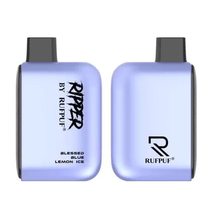 RUFPUF RIPPER Blessed Blue Lemon Ice Disposable Vape 6000 PUFFS (50mg)