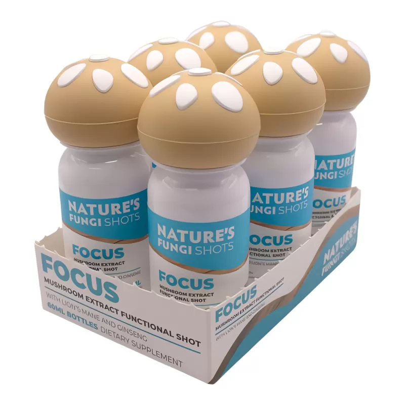 Nature’s Fungi Functional Mushroom Shots 60ml – Focus Blend - Image 3