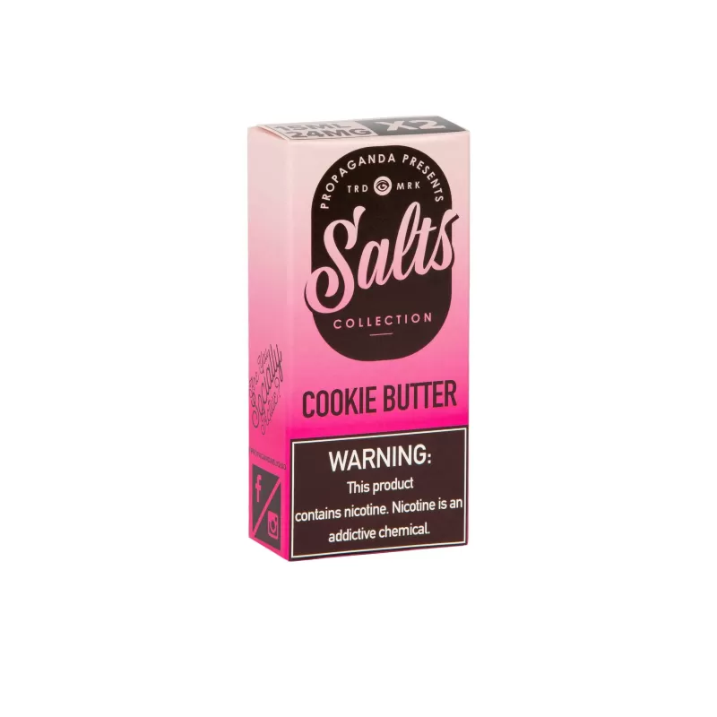 Cookie Butter 30ml - PROPAGANDA SaltNic - 24 mg - 30 ml - Image 3