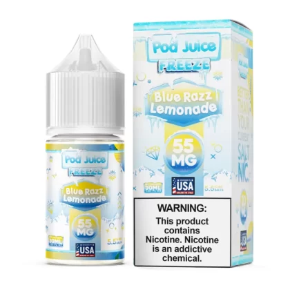 Pod Juice FREEZE - Blue Razz Lemonade - 30ML E-Liquid