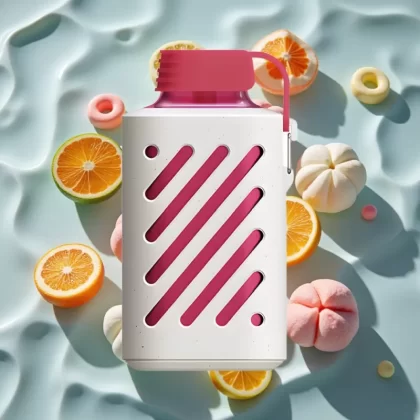 VOZOL GEAR 10000 Disposable Vape Cotton Candy – 10000 Puffs, 20ml E-Liquid, VAMT Mesh Coil, 65% PCR Materials - Bangvapeaustralia