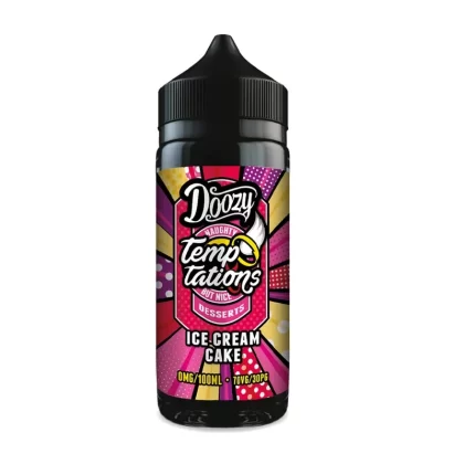 Ice Cream Cake 100ml Short Fill E-Liquid by Doozy Temptations